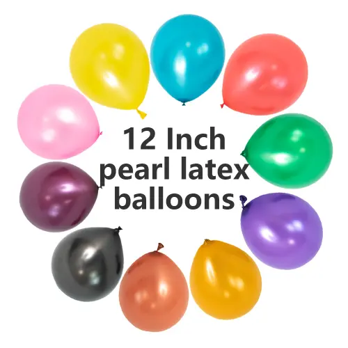 Balony lateksowe perłowe o średnicy 12 cali