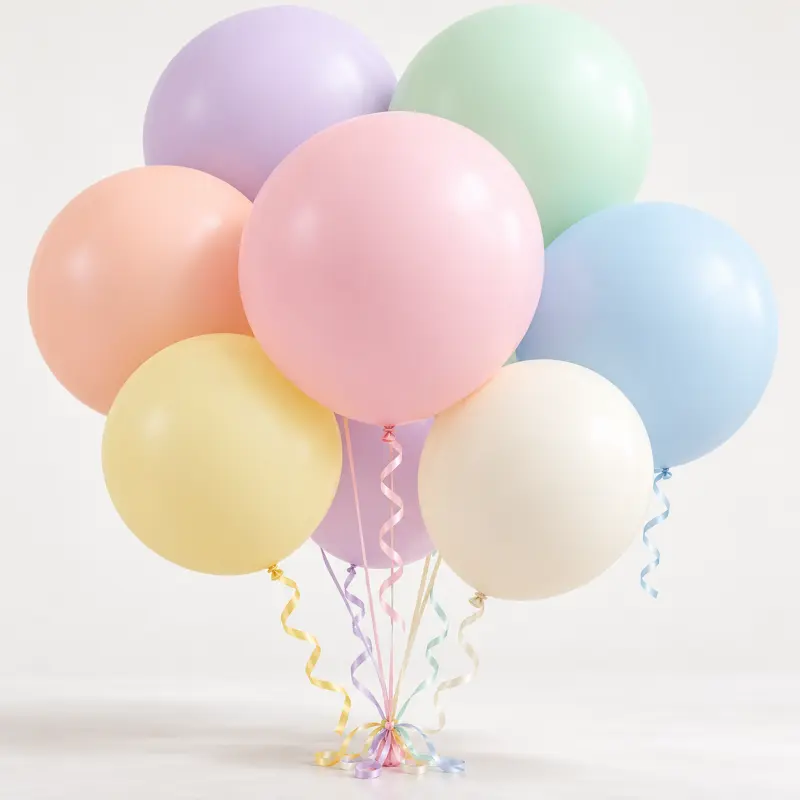 Balony lateksowe Macaron o średnicy 18 cali