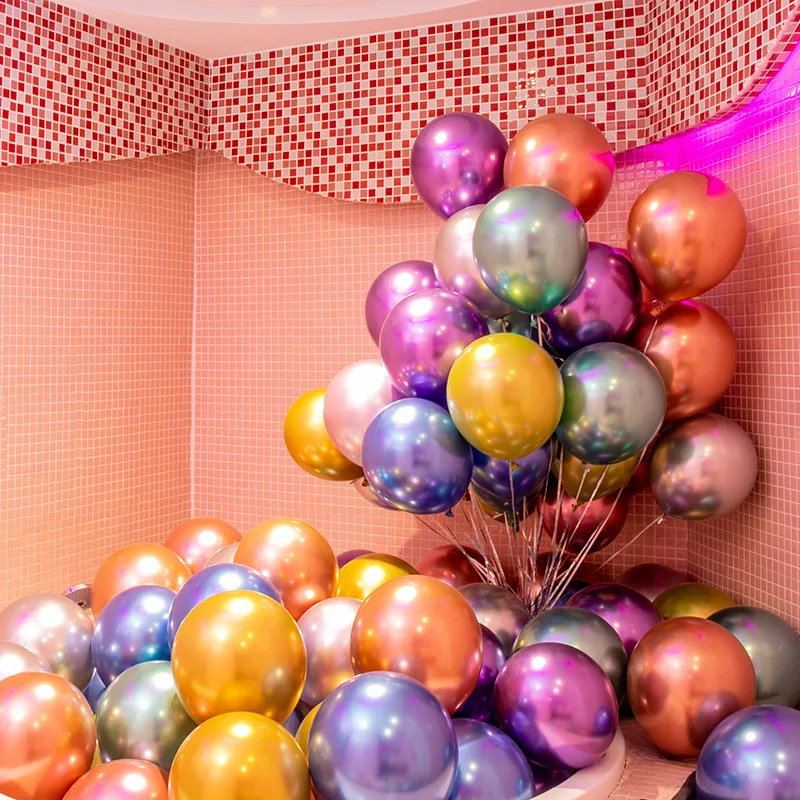 18 -calowy metalowy balon lateksowy
