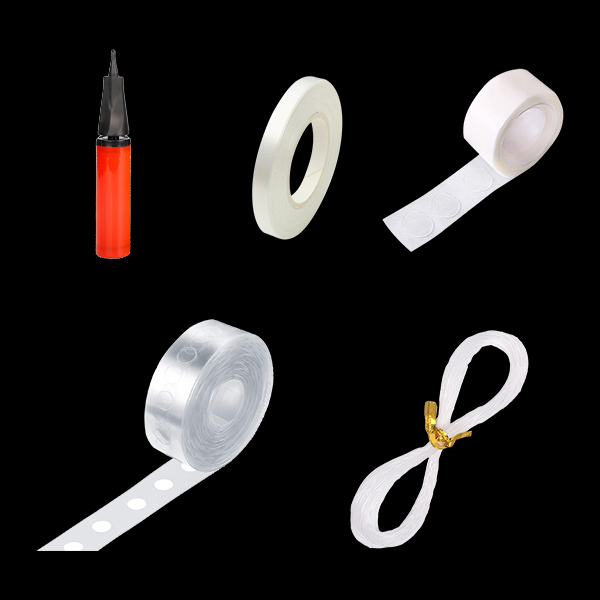 Wprowadzenie do typowych akcesoriów w zestawach balonowych