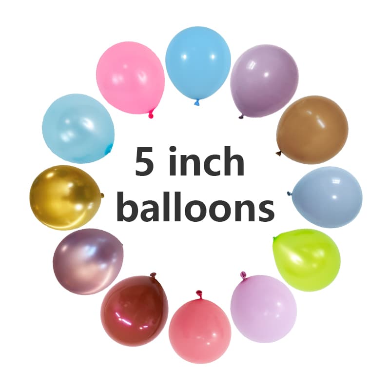 Balon lateksowy o średnicy 5 cali