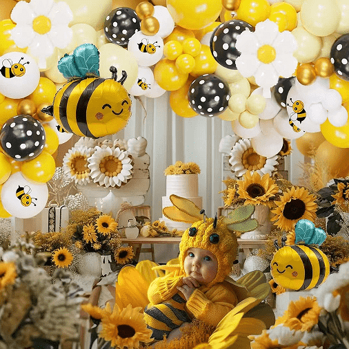 Zestawy girland z balonów w kształcie pszczół