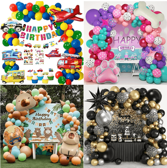 Łuk balonowy na imprezę urodzinową