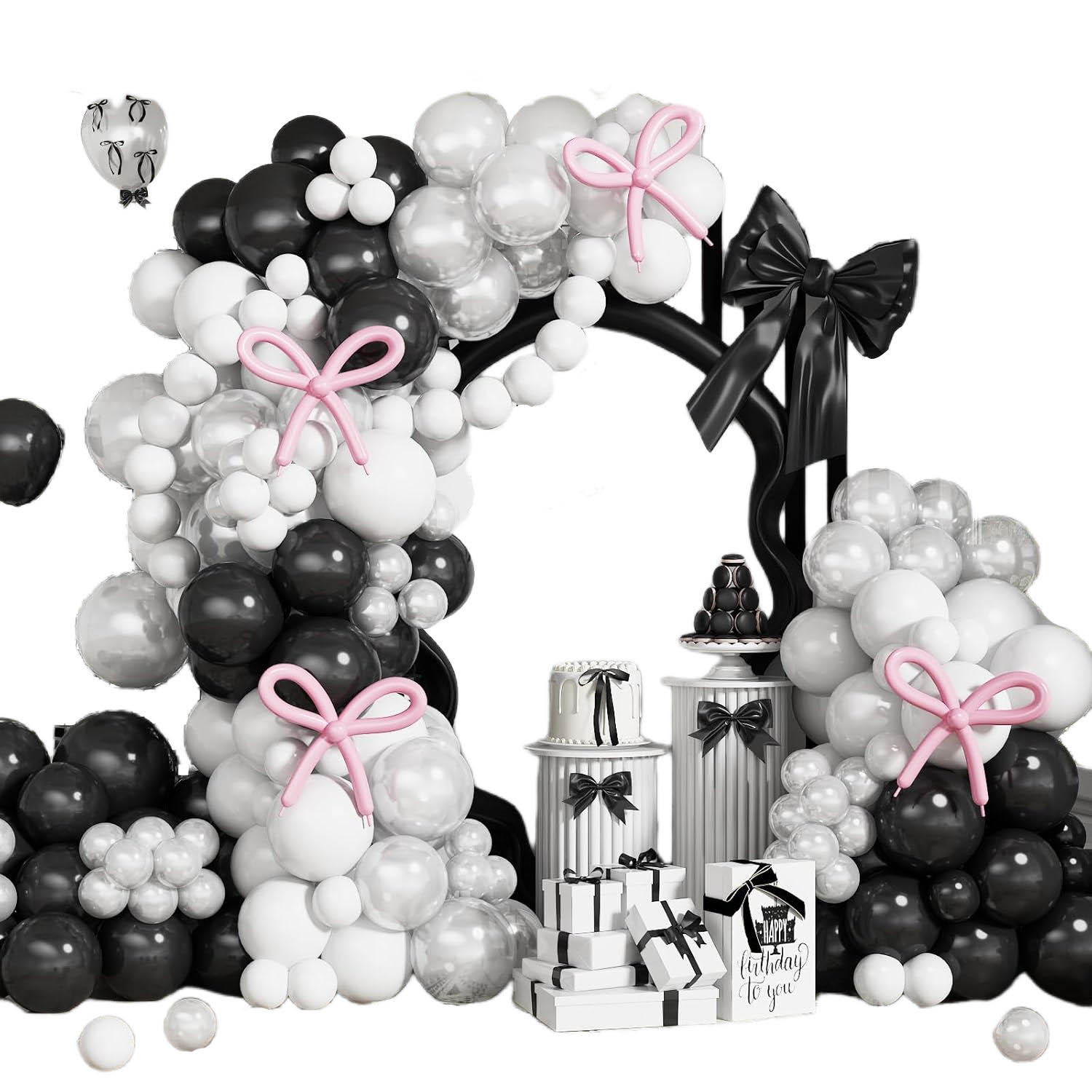 Bow Balon Arch Garland