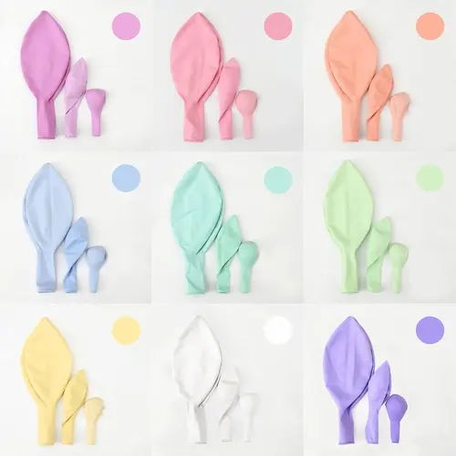Balony na imprezę z makaronikami