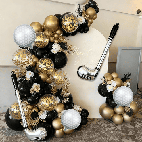 Zestaw girlandy balonowej „Dziura w jednym balonie”.