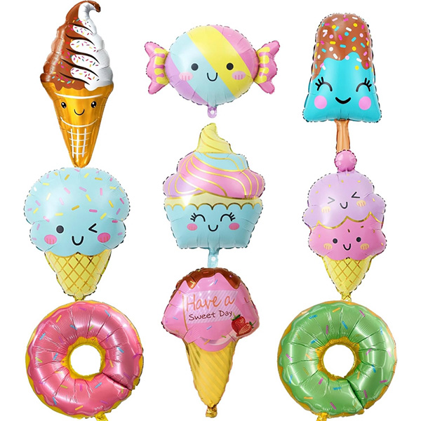 Balon foliowy w kształcie lodów