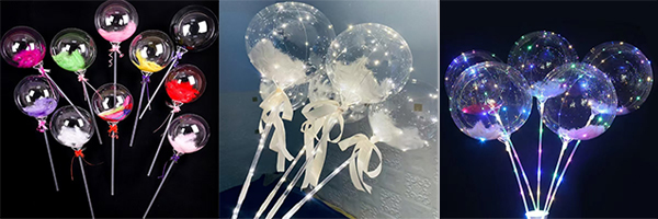 Bobo Balloon with Feather Filling