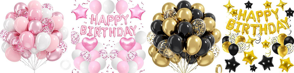 birthday balloon set