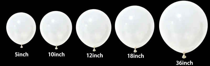 Balloon Sizes