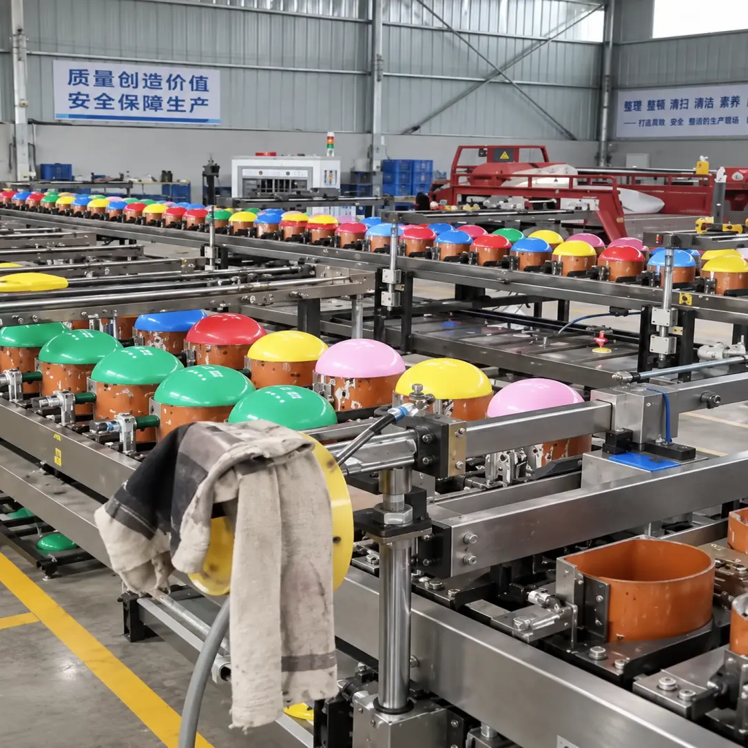 Custom balloon printing area inside Borun Balloon Factory