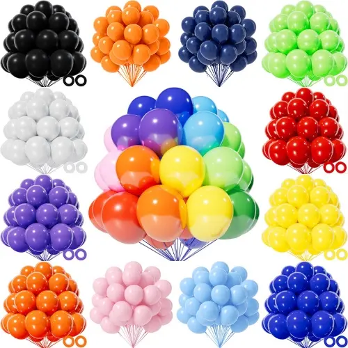 Matowe balony urodzinowe