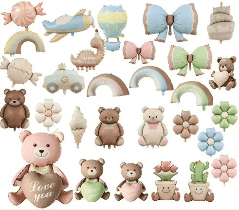 Balony foliowe matowe, matowe