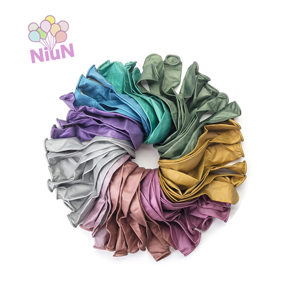 Metaliczny balon lateksowy