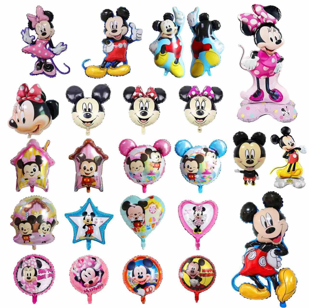Balony Foliowe Miki i Minnie