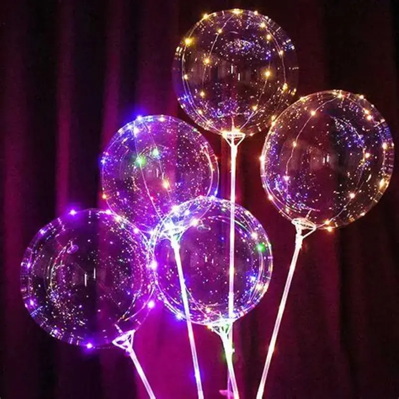 10-calowe przezroczyste balony Bobo