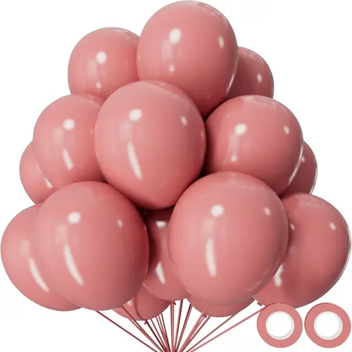 Retro zakurzone różowe balony