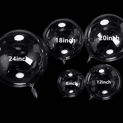 Przezroczysty balon bobo